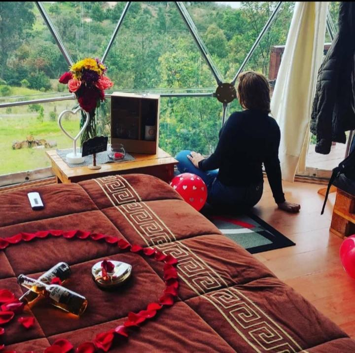 Glamping La Villa Гуатавита Екстериор снимка