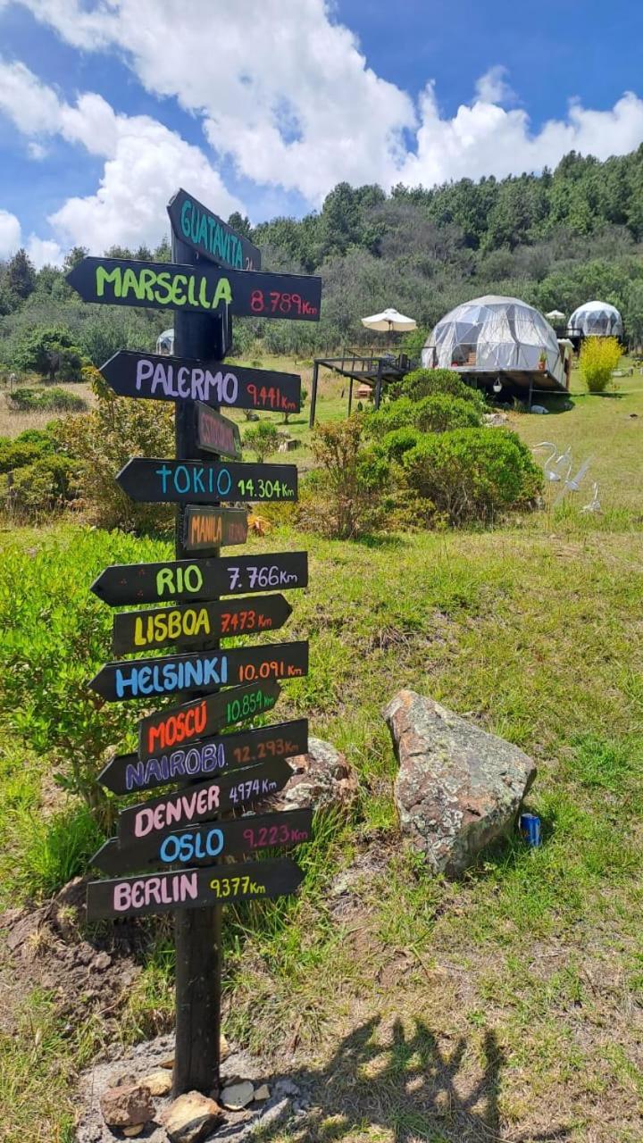Glamping La Villa Гуатавита Екстериор снимка