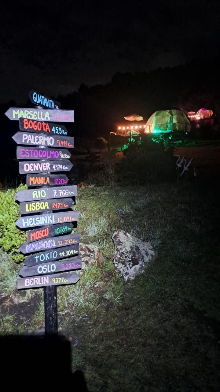 Glamping La Villa Гуатавита Екстериор снимка